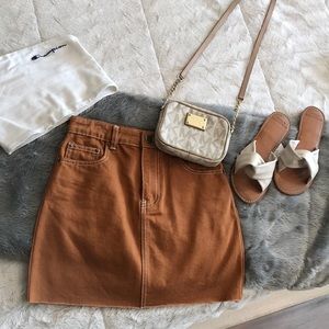 Camel Skirt